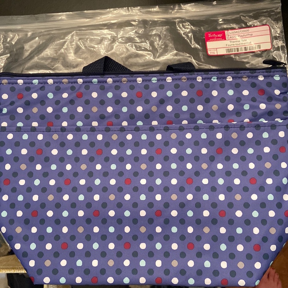 Thirty-One Thermal Tote in Playful Pop